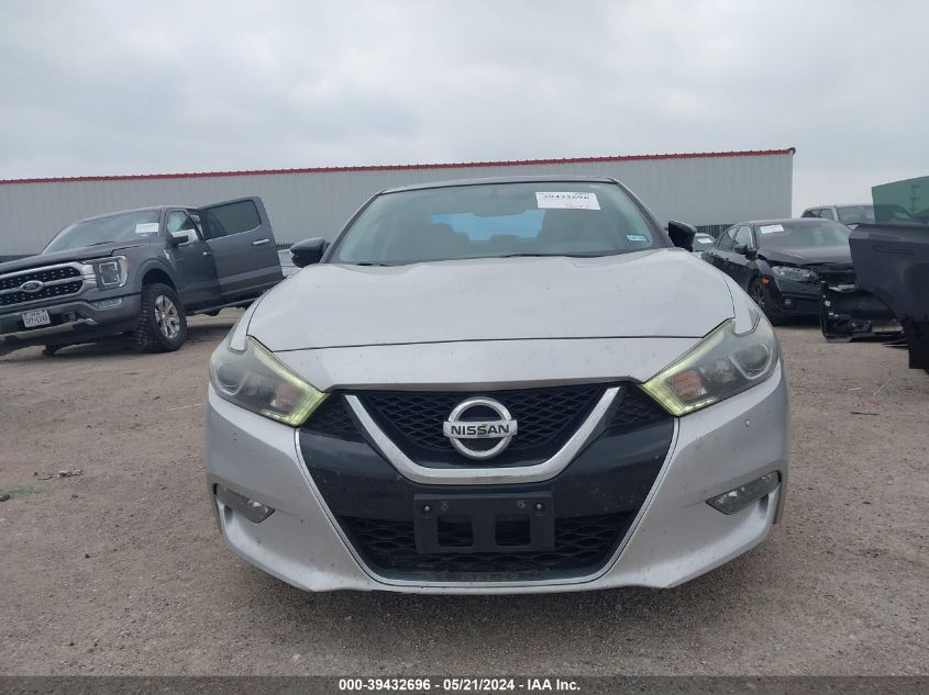 2018 Nissan Maxima 3.5 Sl VIN: 1N4AA6AP8JC392876 Lot: 39432696