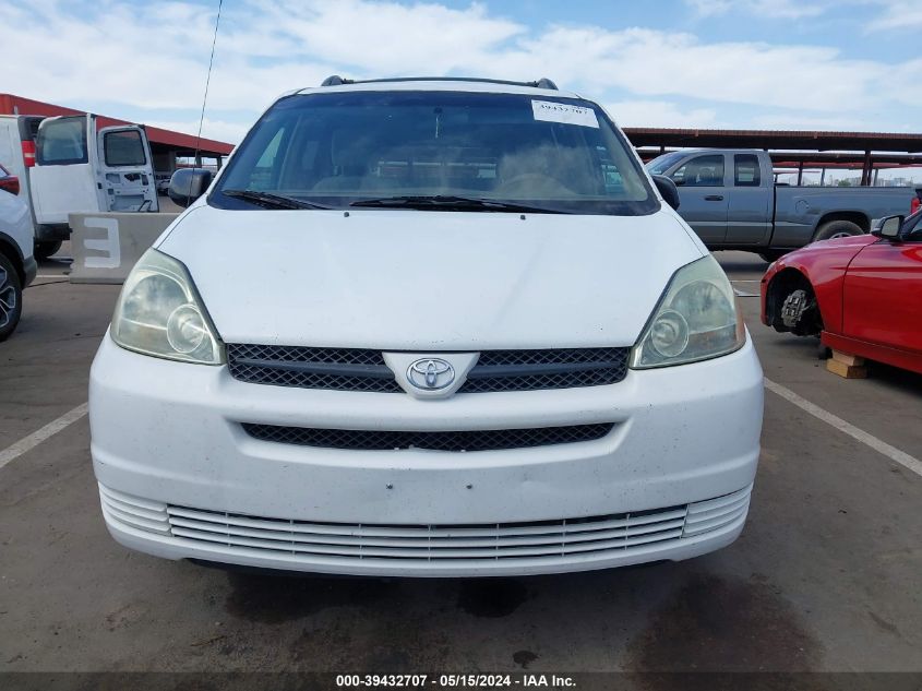 2005 Toyota Sienna Le VIN: 5TDZA23C05S387188 Lot: 39432707