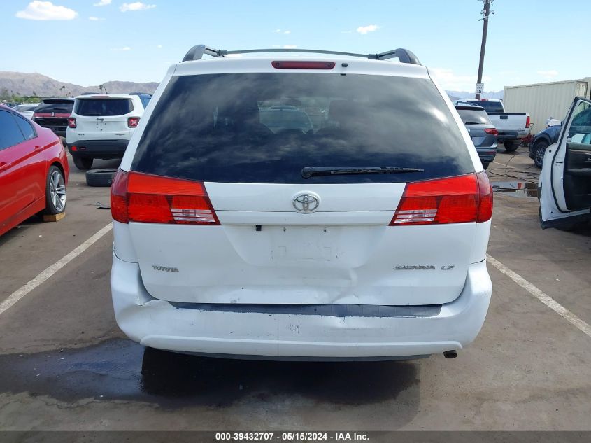 2005 Toyota Sienna Le VIN: 5TDZA23C05S387188 Lot: 39432707