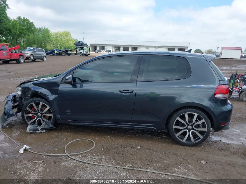 2013 Volkswagen Gti 2-Door Autobahn VIN: WVWED7AJ6DW108989 Lot: 39432710