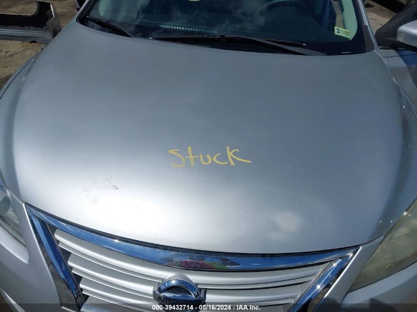 2014 Nissan Sentra Sv VIN: 3N1AB7APXEY220958 Lot: 39432714