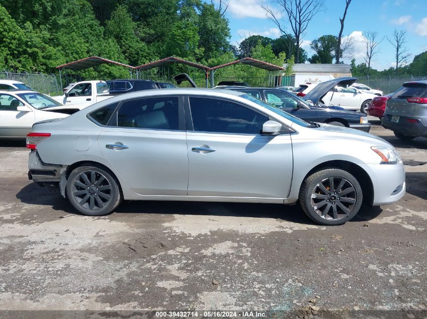 2014 Nissan Sentra Sv VIN: 3N1AB7APXEY220958 Lot: 39432714