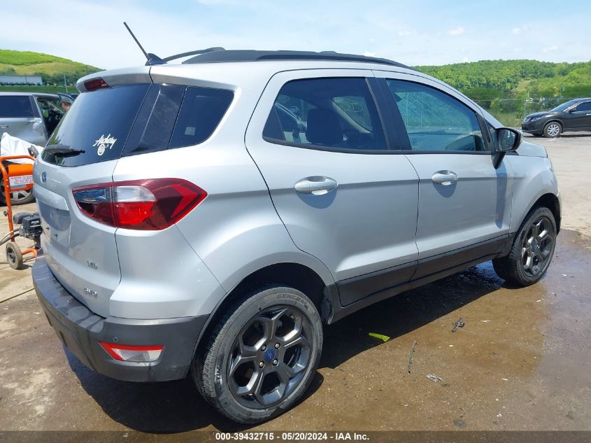 2018 Ford Ecosport Ses VIN: MAJ6P1CL5JC168028 Lot: 39432715