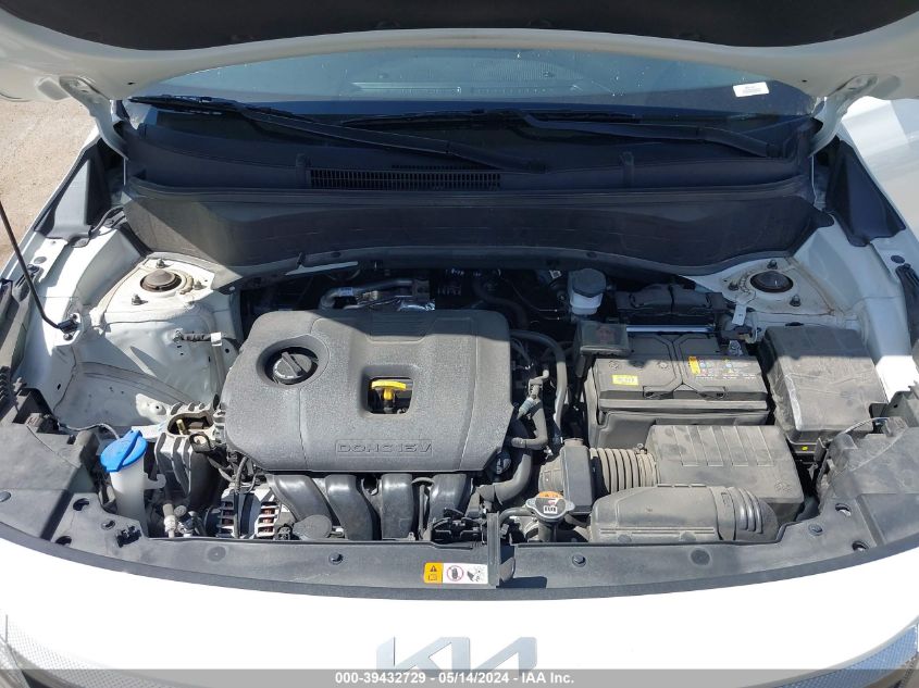 2022 Kia Seltos S VIN: KNDEUCAA8N7321494 Lot: 39432729