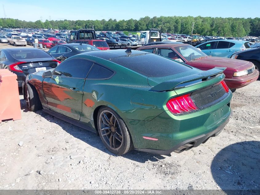 2022 Ford Mustang Gt Fastback VIN: 1FA6P8CF3N5135543 Lot: 39432738