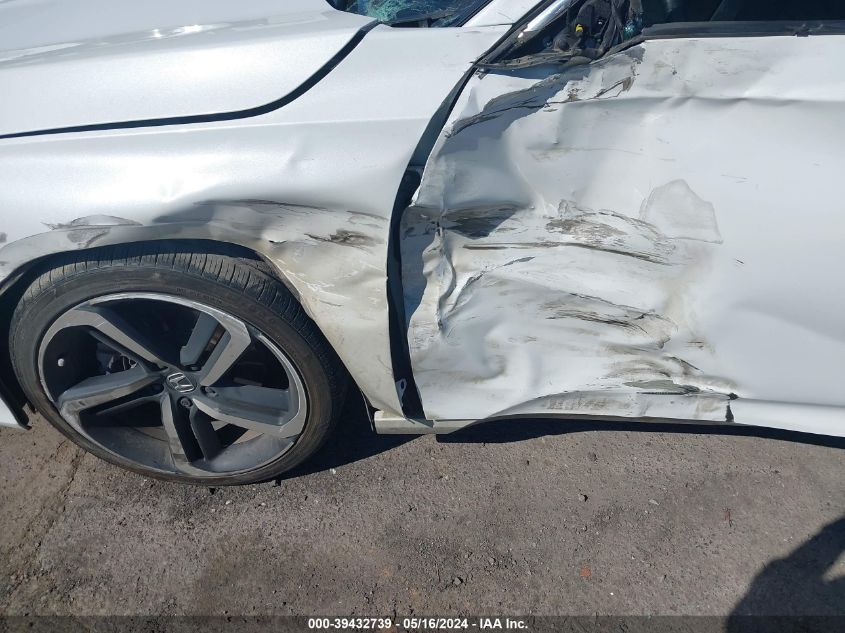 2021 Honda Accord Sport VIN: 1HGCV1F37MA039739 Lot: 39432739