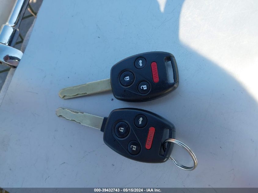 2009 Honda Accord 2.4 Ex-L VIN: 1HGCP26829A106783 Lot: 39432743