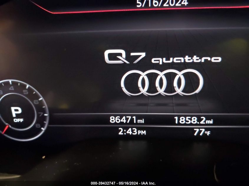 WA1LAAF78HD001965 2017 Audi Q7 3.0T Premium