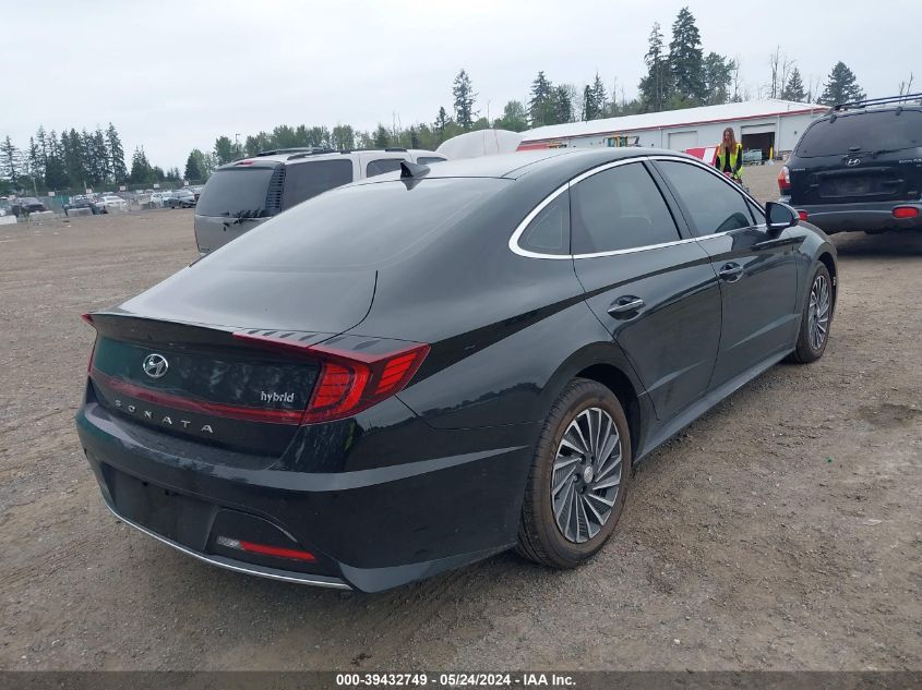 2023 Hyundai Sonata Hybrid Limited VIN: KMHL54JJ1PA059801 Lot: 39432749