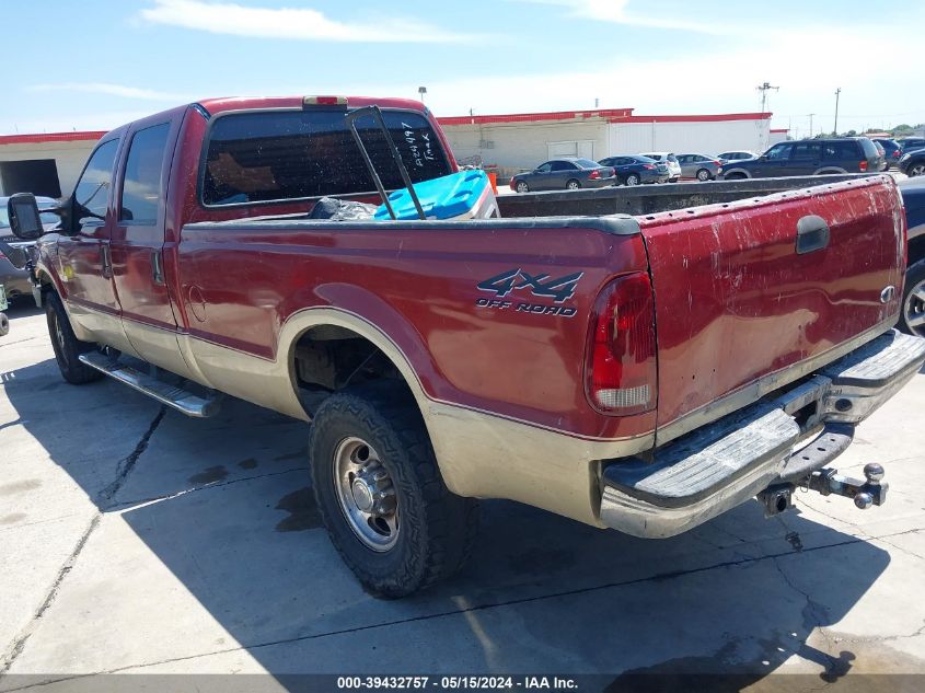 2002 Ford F-350 Lariat/Xl/Xlt VIN: 1FTSW31F82EA24497 Lot: 39432757