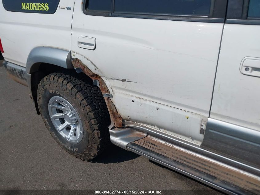 2000 Toyota 4Runner Limited V6 VIN: JT3HN87R0Y0285709 Lot: 39432774