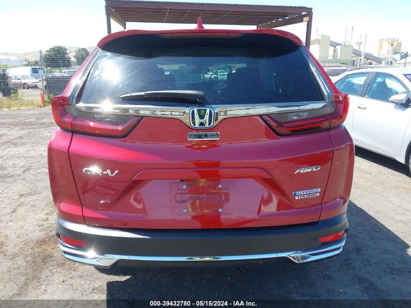 2022 HONDA CR-V HYBRID TOURING - 5J6RT6H92NL057630