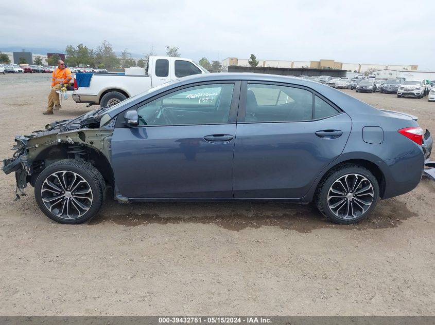 2016 Toyota Corolla S Plus VIN: 5YFBURHE2GP439735 Lot: 39432781