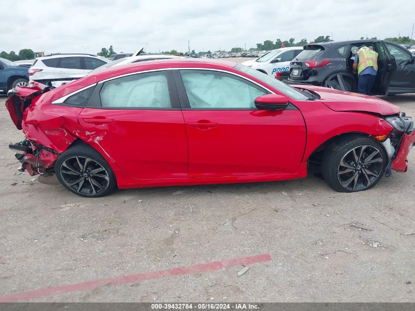 2019 Honda Civic Sport VIN: 2HGFC2F80KH605999 Lot: 39432784