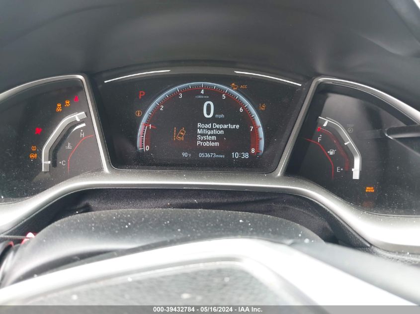 2019 Honda Civic Sport VIN: 2HGFC2F80KH605999 Lot: 39432784