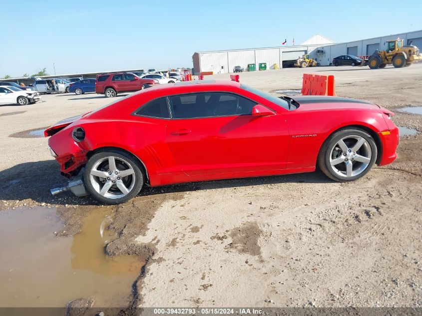 2015 Chevrolet Camaro Lt VIN: 2G1FD1E3XF9195992 Lot: 39432793