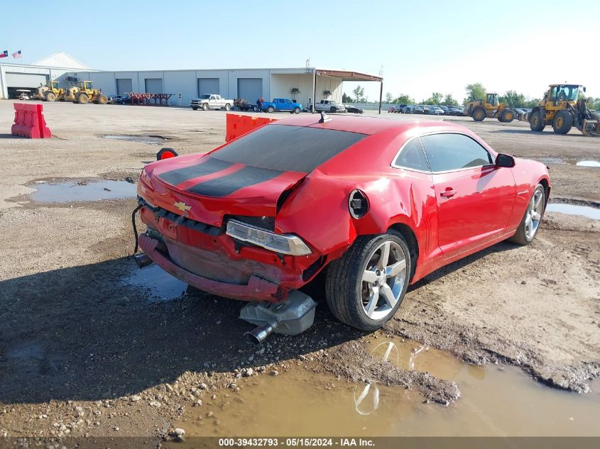 2015 Chevrolet Camaro Lt VIN: 2G1FD1E3XF9195992 Lot: 39432793