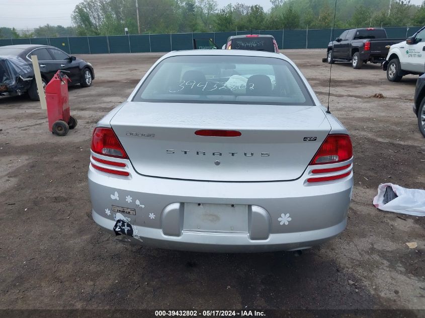 2005 Dodge Stratus Sxt VIN: 1B3EL46X55N667909 Lot: 39432802