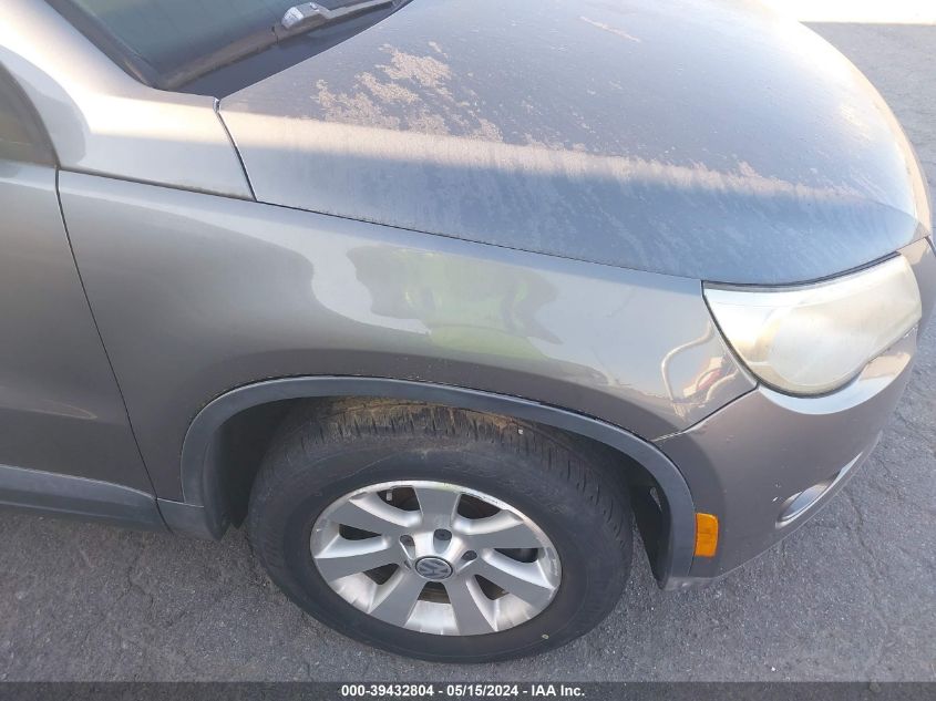2009 Volkswagen Tiguan S/Se/Sel VIN: WVGAV75N49W506892 Lot: 39432804