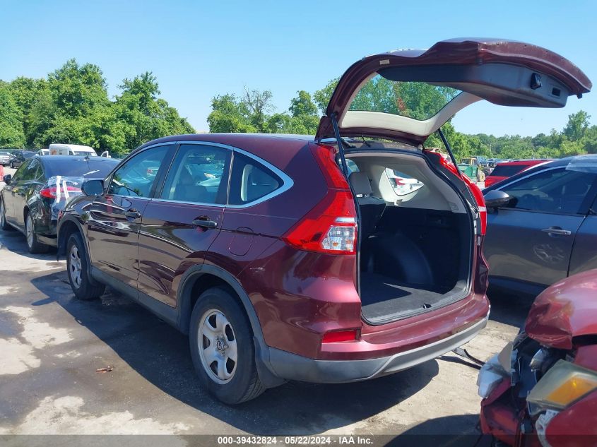 2015 HONDA CR-V LX - 2HKRM4H3XFH695410