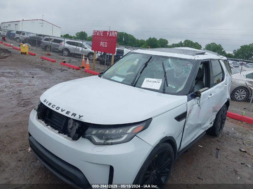 2017 Land Rover Discovery Hse VIN: SALRRBBV5HA029767 Lot: 39432829