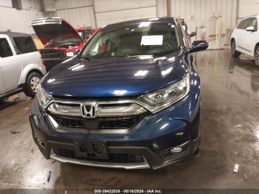 2019 Honda Cr-V Ex VIN: 2HKRW2H56KH628328 Lot: 39432835