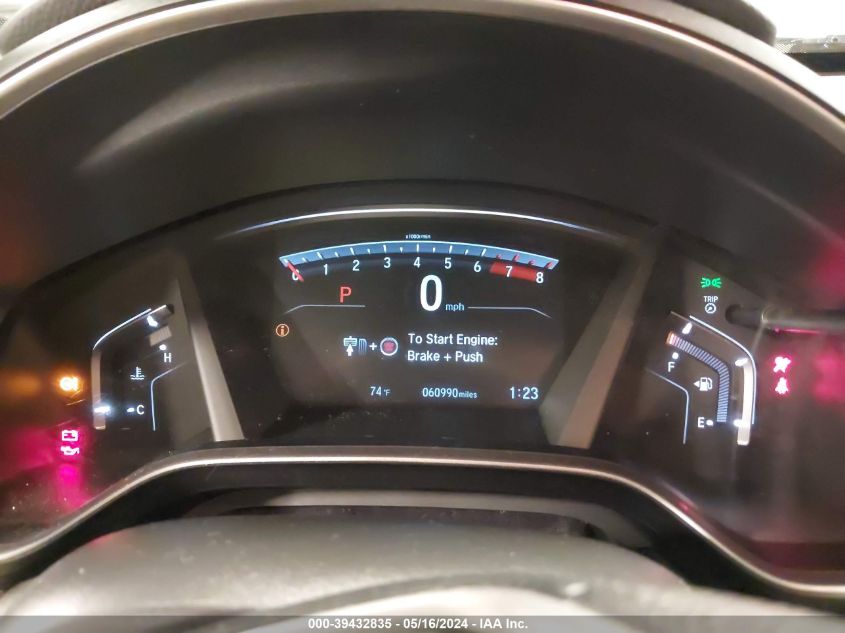 2019 Honda Cr-V Ex VIN: 2HKRW2H56KH628328 Lot: 39432835