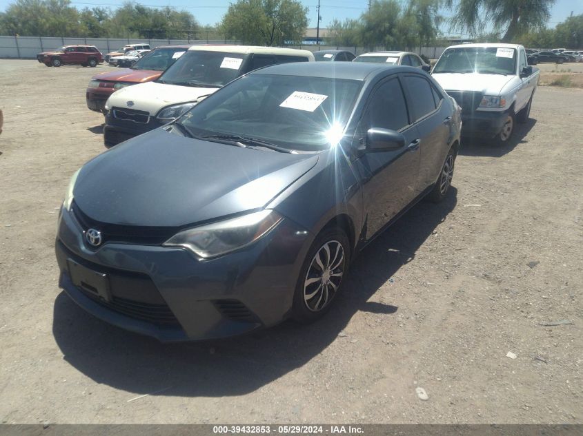 2014 Toyota Corolla Le VIN: 5YFBURHE7EP177661 Lot: 39432853