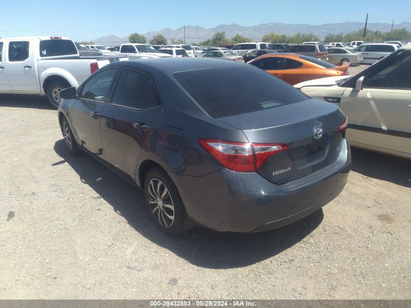 2014 Toyota Corolla Le VIN: 5YFBURHE7EP177661 Lot: 39432853