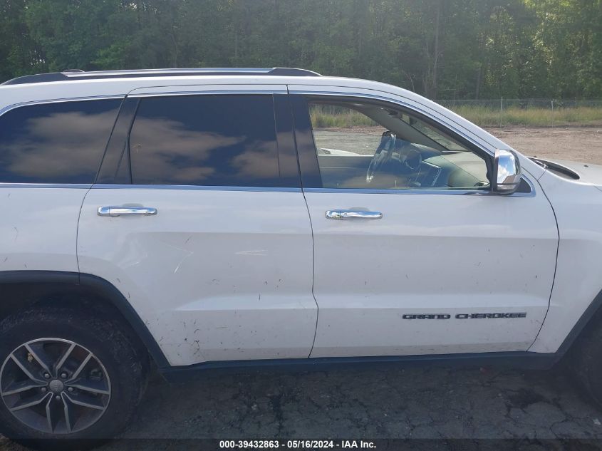 2018 Jeep Grand Cherokee Limited 4X2 VIN: 1C4RJEBG9JC141984 Lot: 39432863