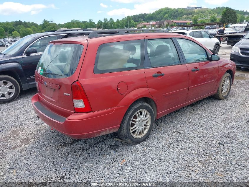 2005 Ford Focus Zxw VIN: 1FAFP36N45W125362 Lot: 39432867