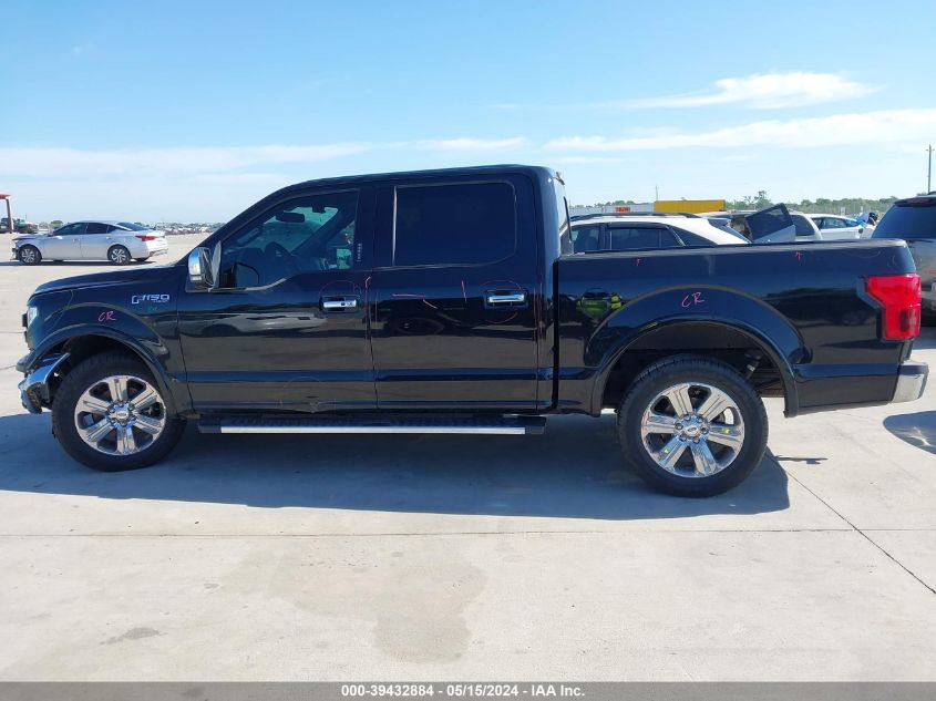 2018 Ford F-150 Lariat VIN: 1FTEW1C54JKF12934 Lot: 39432884