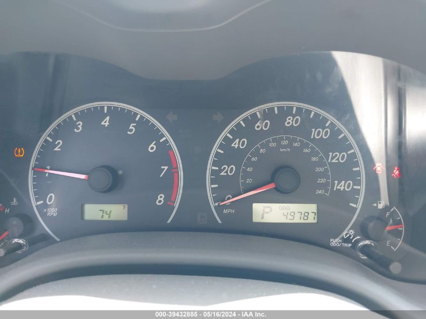 2010 Toyota Corolla Le VIN: JTDBU4EE1A9121142 Lot: 39432885