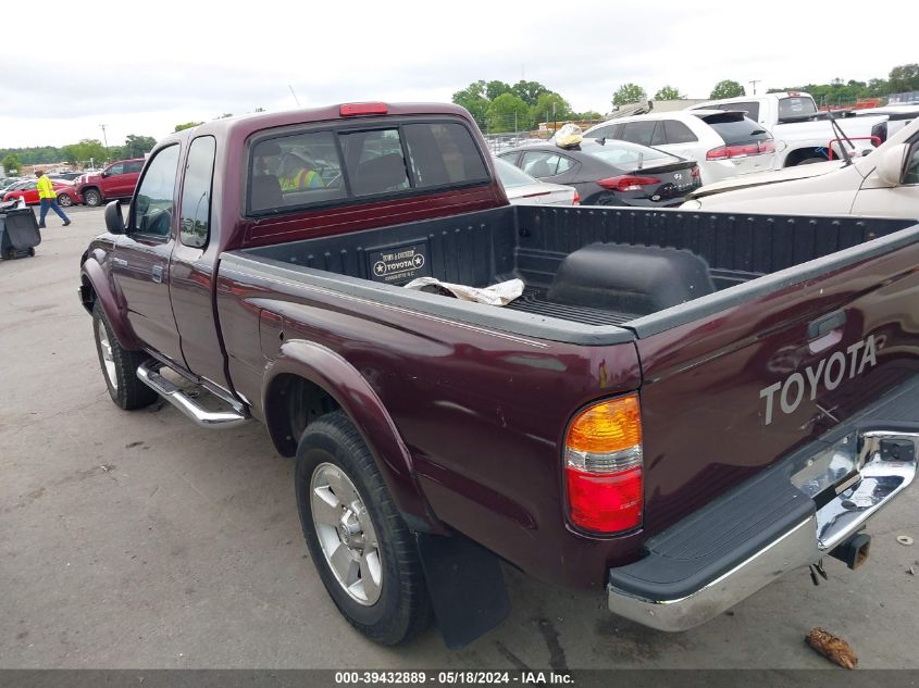 2003 Toyota Tacoma Prerunner V6 VIN: 5TESN92N73Z158637 Lot: 39432889