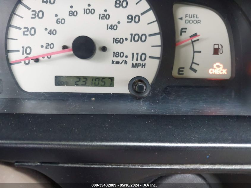 2003 Toyota Tacoma Prerunner V6 VIN: 5TESN92N73Z158637 Lot: 39432889