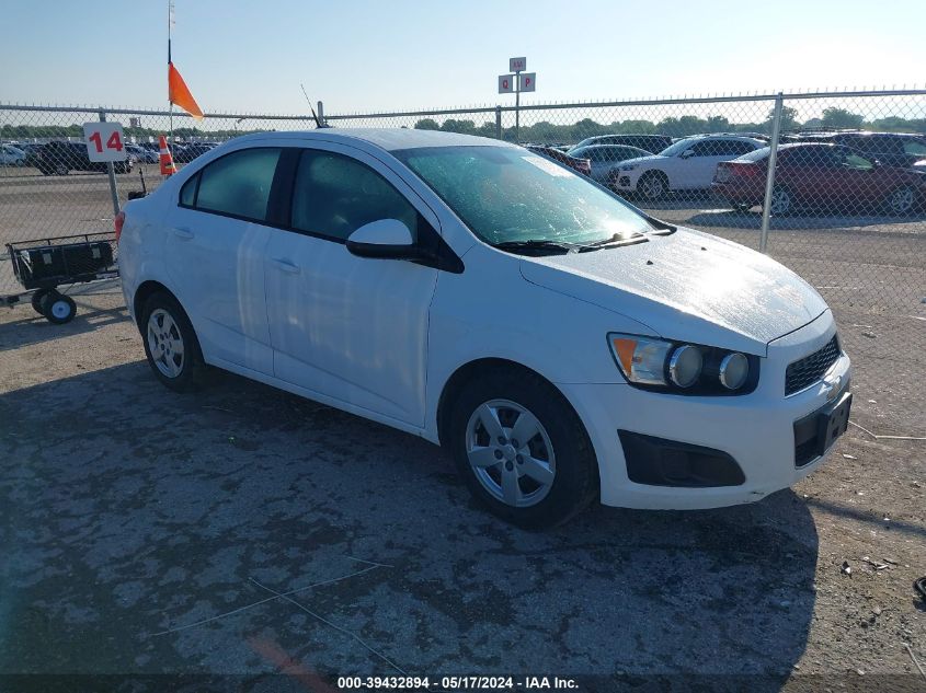 2013 Chevrolet Sonic Ls Auto VIN: 1G1JA5SH1D4214052 Lot: 39432894