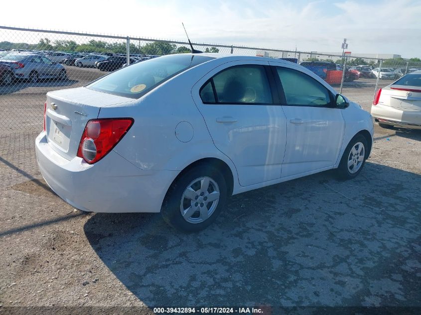 2013 Chevrolet Sonic Ls Auto VIN: 1G1JA5SH1D4214052 Lot: 39432894