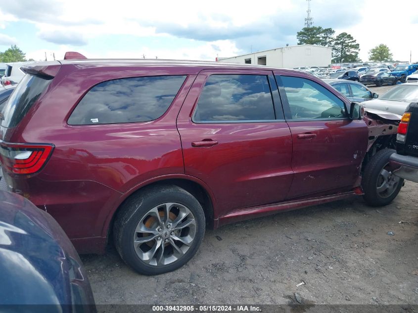 2019 Dodge Durango Gt Plus Awd VIN: 1C4RDJDG1KC684938 Lot: 39432905