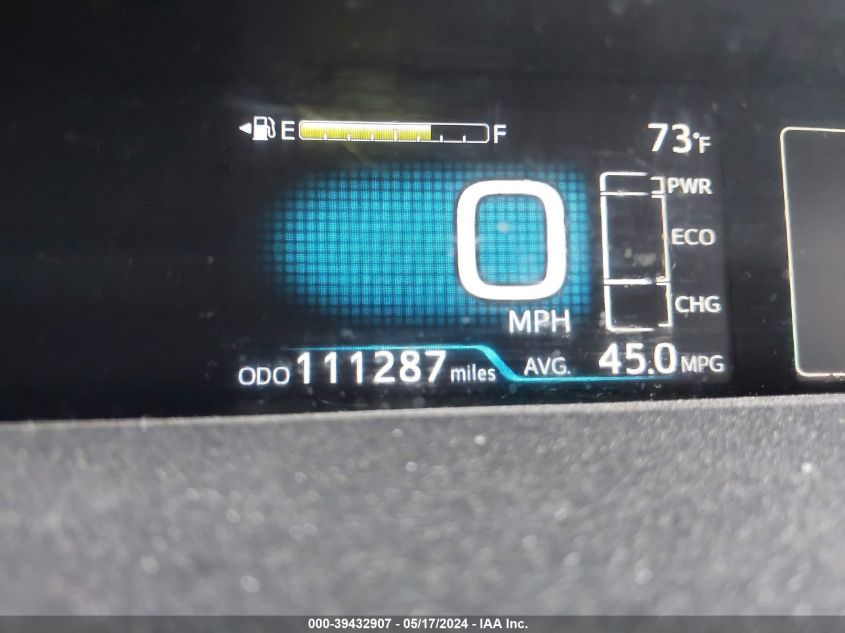 2016 Toyota Prius Three Touring VIN: JTDKARFU8G3027041 Lot: 39432907