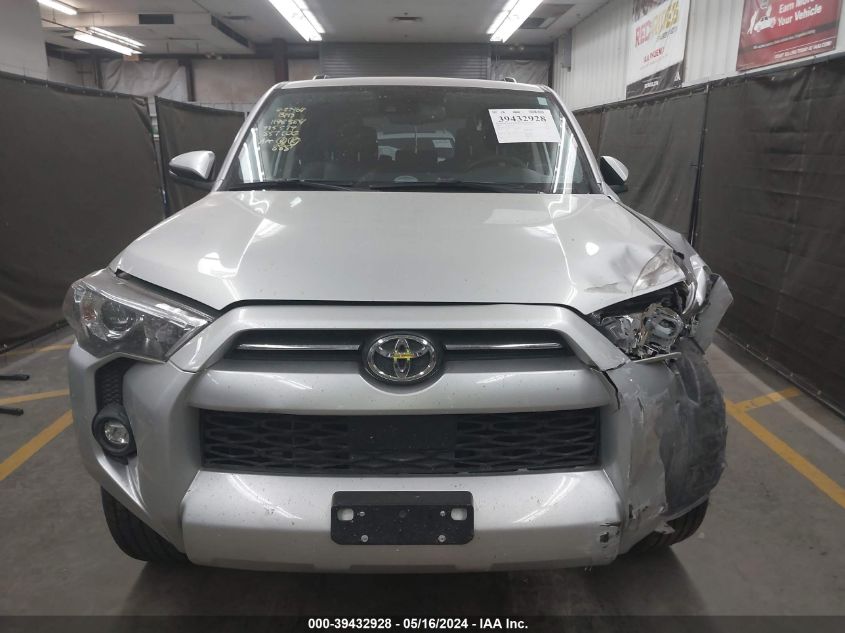 2021 Toyota 4Runner Sr5 Premium VIN: JTENU5JR2M5925579 Lot: 39432928