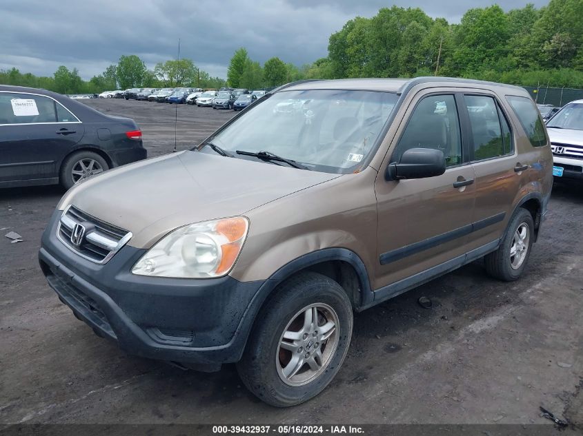 2002 Honda Cr-V Lx VIN: SHSRD78432U010028 Lot: 39432937