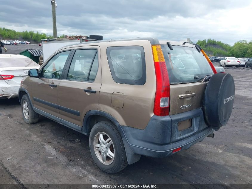 2002 Honda Cr-V Lx VIN: SHSRD78432U010028 Lot: 39432937