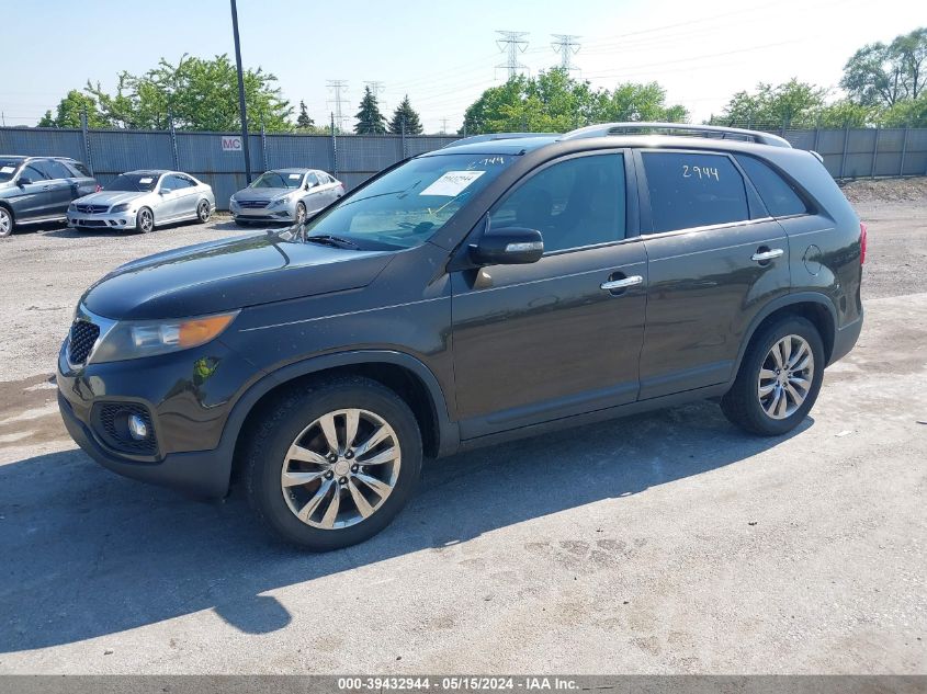 2011 Kia Sorento Ex V6 VIN: 5XYKU4A25BG104260 Lot: 39432944