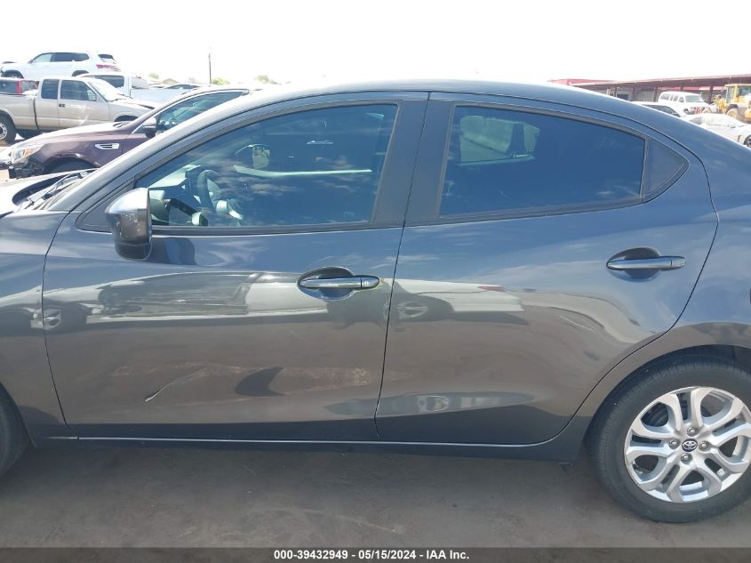 2017 Toyota Yaris Ia VIN: 3MYDLBYV1HY160234 Lot: 39432949