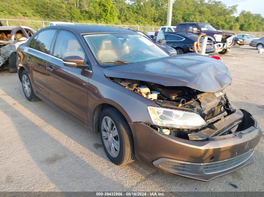 2013 Volkswagen Jetta 2.5L Se VIN: 3VWDX7AJ7DM289228 Lot: 39432956