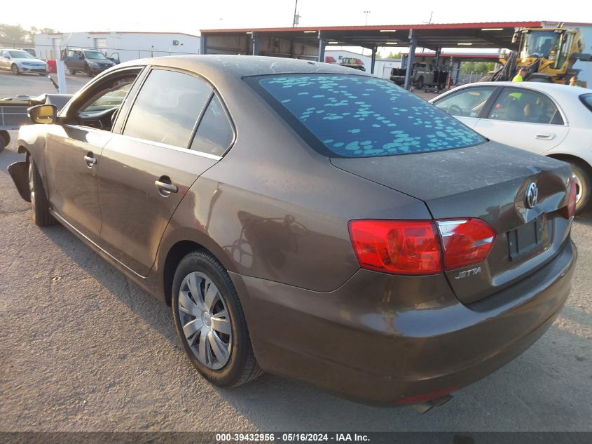 2013 Volkswagen Jetta 2.5L Se VIN: 3VWDX7AJ7DM289228 Lot: 39432956