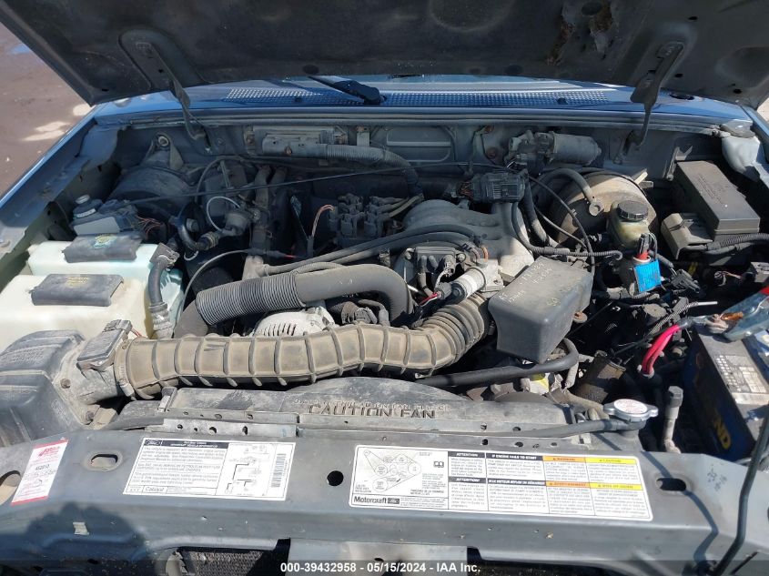 2000 Ford Ranger Xl/Xlt VIN: 1FTYR14V6YPB46894 Lot: 39432958