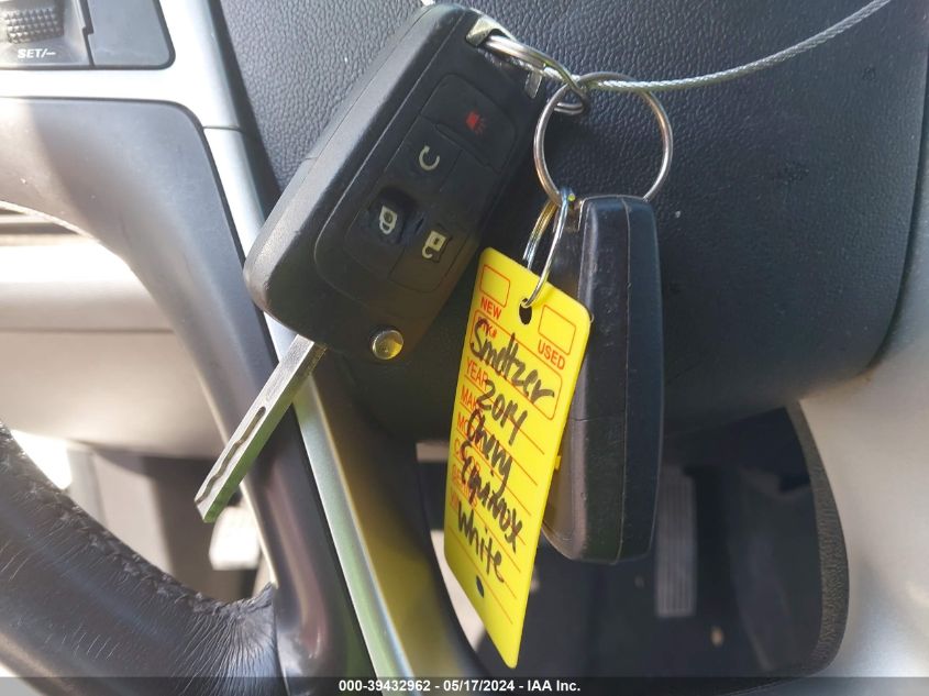 2014 Chevrolet Equinox 1Lt VIN: 1GNALBEKXEZ105768 Lot: 39432962