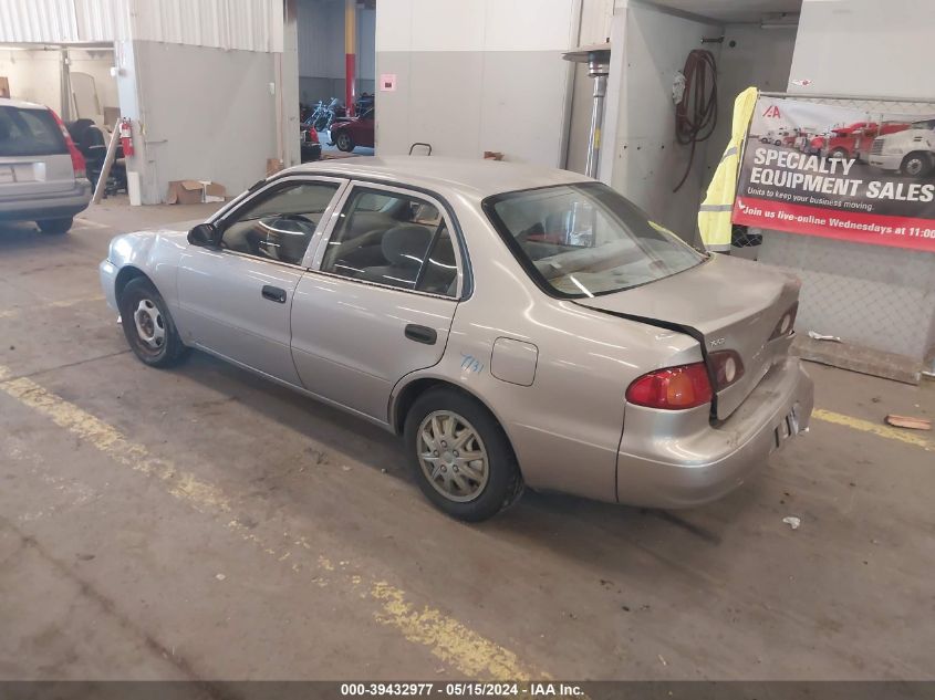 2001 Toyota Corolla Ce VIN: 1NXBR12E01Z530889 Lot: 39432977