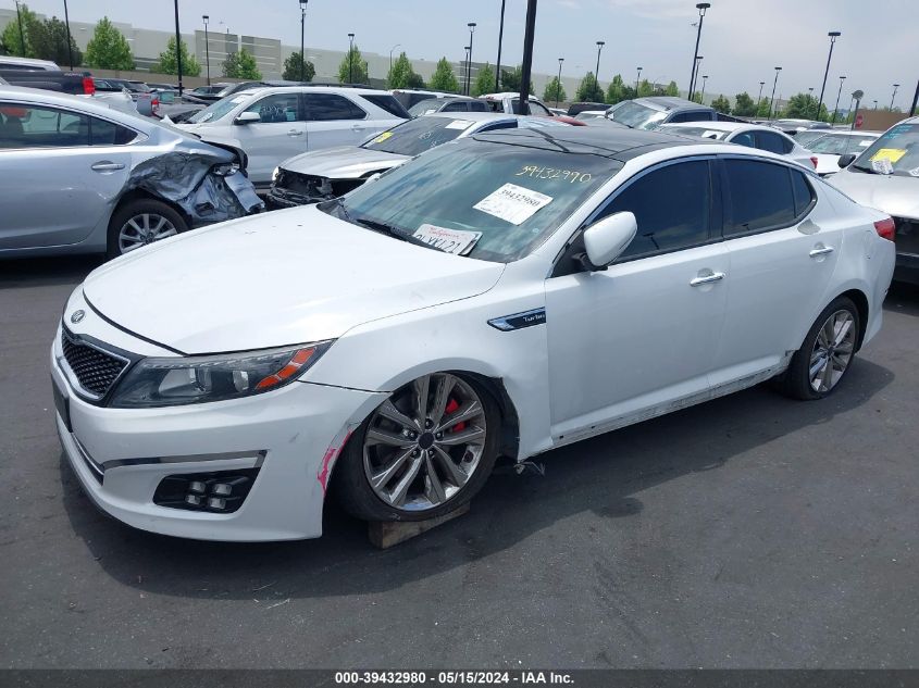 2015 Kia Optima Sxl Turbo VIN: 5XXGR4A64FG476273 Lot: 39432980